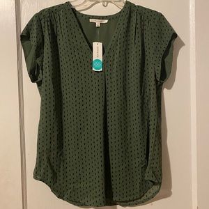 Lillian V-Neck Blouse